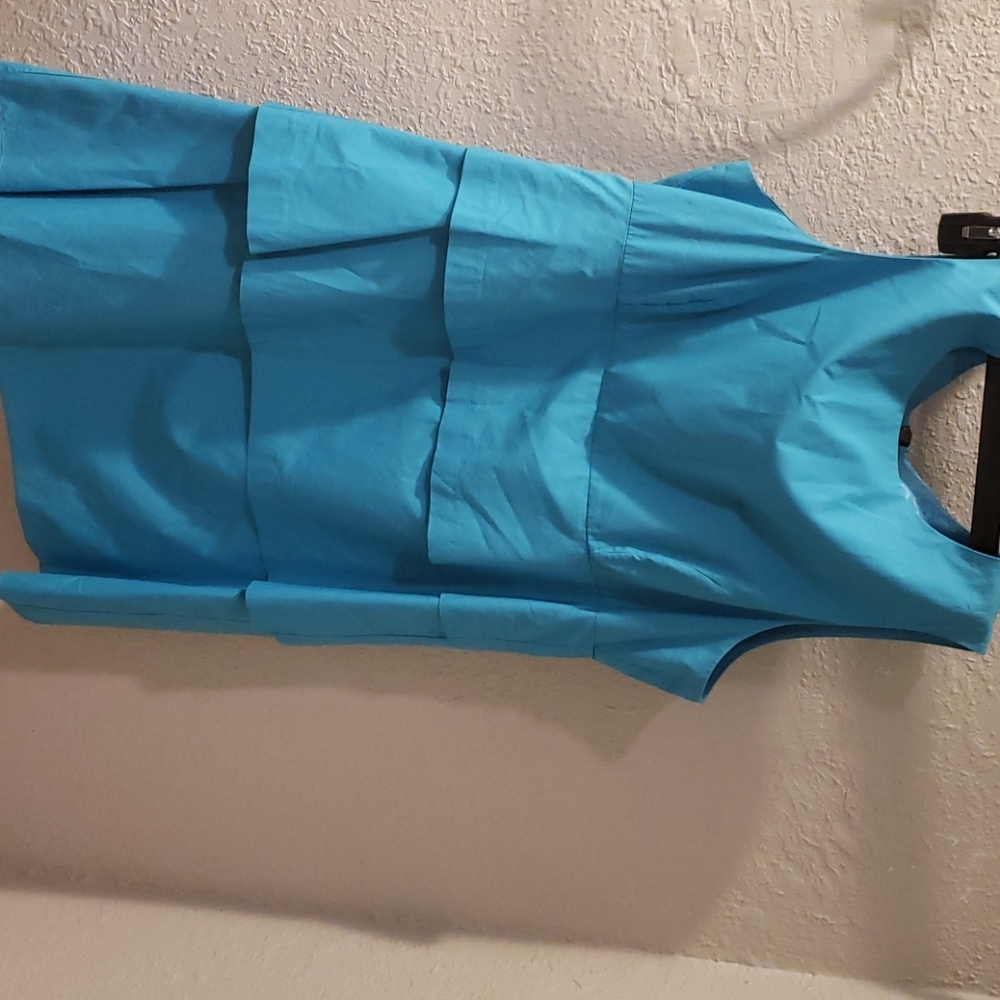 Beautiful teal/turquoise Zara dress